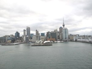 ?Auck;land from the ship